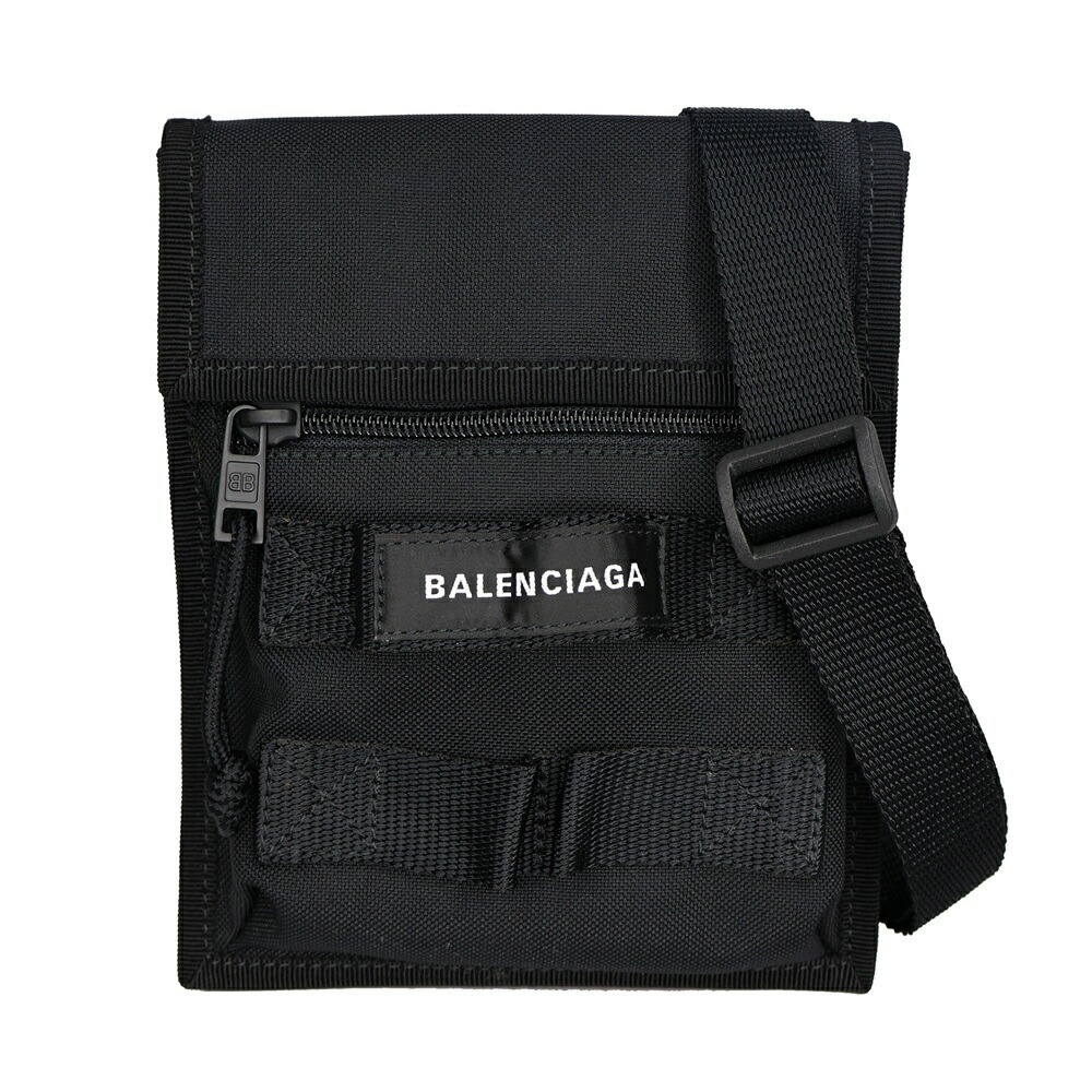 Balenciaga Army Clutch Shoulder Bag Black